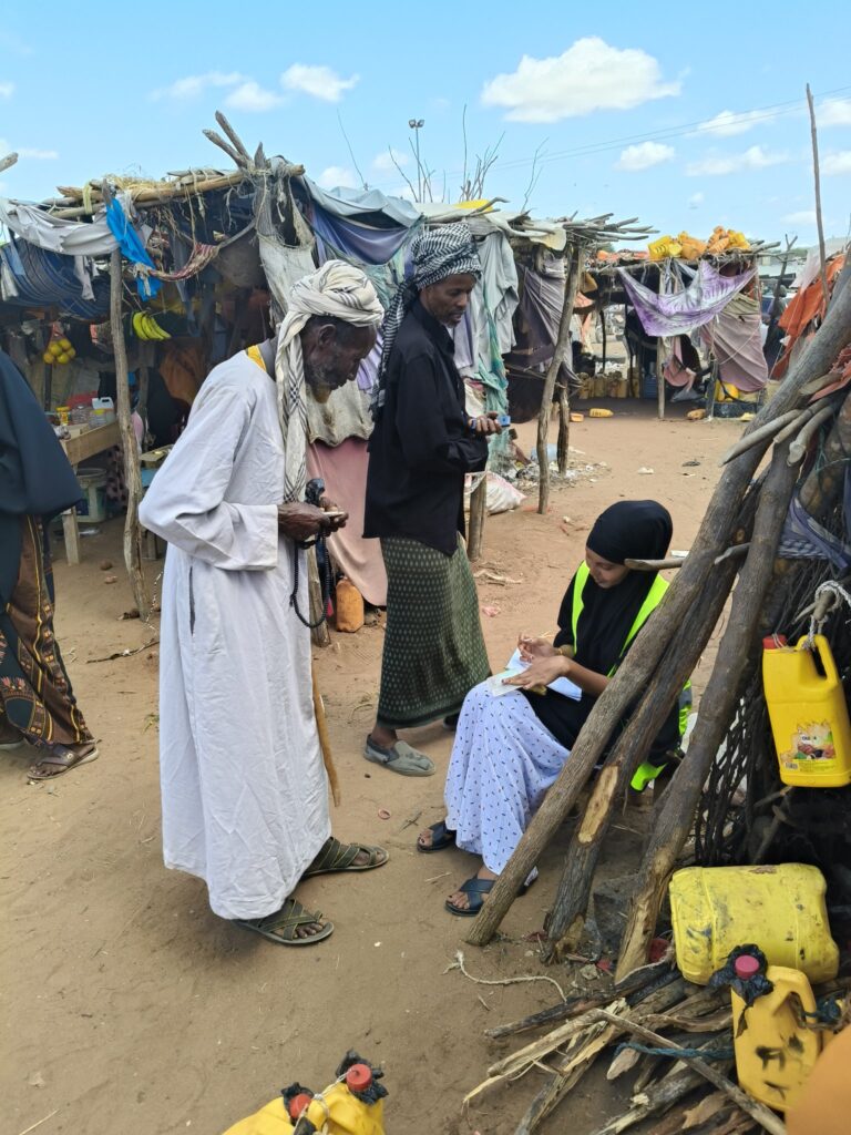 ParaNET paralegals engaging community members during an outreach program