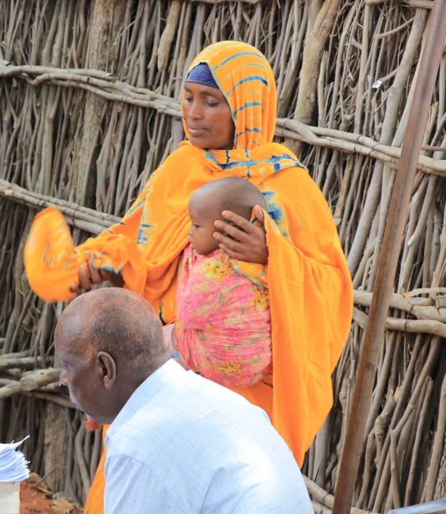 ParaNET conducting a mobile birth registration